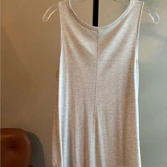 3 Old Navy, Navy/Cream/Grey Relaxed Swing Womens Tank Tops With Sparkle Fabric - Picture 4 of 9